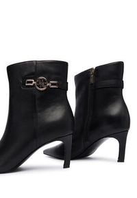 Guess Botki FLFPAI LEA10 Czarny. Kolor: czarny. Materiał: skóra #6
