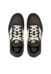 New Balance Sneakersy U370PB Czarny. Kolor: czarny. Materiał: zamsz, skóra