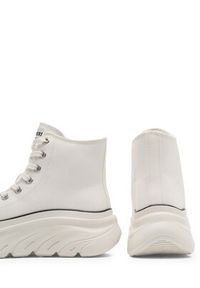 skechers - Skechers Sneakersy FUNKY STREET 177430 WHT Biały. Kolor: biały. Materiał: materiał #5