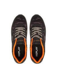 Replay - REPLAY Sneakersy GMS9I .000.C0007T Czarny. Kolor: czarny. Materiał: materiał