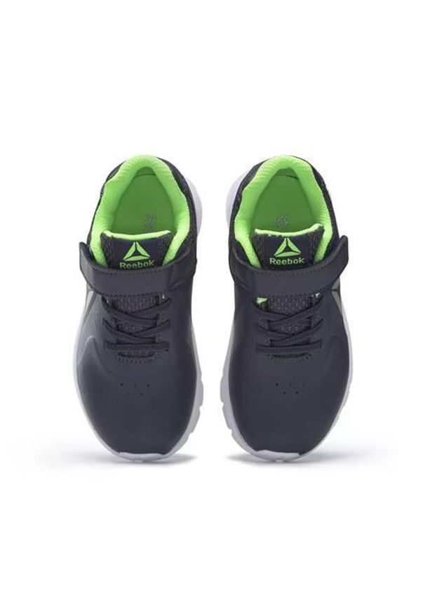 Buty do chodzenia niemowlęce Reebok Rush Runner. Zapięcie: sznurówki. Kolor: czarny. Materiał: guma, syntetyk, materiał. Szerokość cholewki: normalna. Sport: turystyka piesza