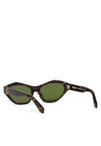 OFF-WHITE - Off-White Okulary przeciwsłoneczne OERI13H Brązowy. Kolor: brązowy #4