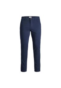 Spodnie Jack & Jones Chino navy. Kolor: niebieski. Sport: skateboard #1