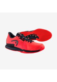 Head - Buty do tenisa męskie Sprint Pro 3.5 Clay HEAD. Kolor: pomarańczowy, wielokolorowy, różowy. Materiał: materiał, syntetyk. Szerokość cholewki: normalna. Sport: bieganie, tenis