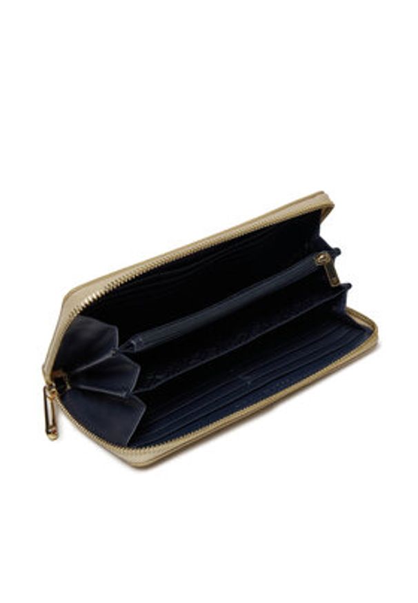 TOMMY HILFIGER - Tommy Hilfiger Duży Portfel Damski Th Essential Sc Large Za AW0AW16093 Biały. Kolor: biały. Materiał: skóra
