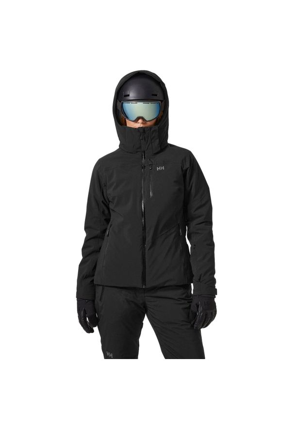 Damska kurtka narciarska Helly Hansen Alphelia. Kolor: czarny. Sport: narciarstwo