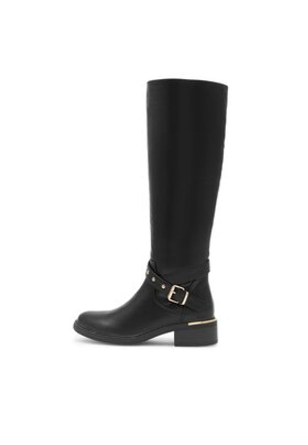 Jenny Fairy Kozaki SHEILA WS5122-13 Czarny. Kolor: czarny. Materiał: skóra