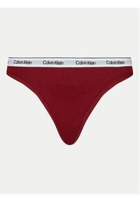 Calvin Klein Underwear Komplet 3 par stringów 000QD5209E Kolorowy. Materiał: bawełna. Wzór: kolorowy #4