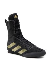 Adidas - adidas Buty bokserskie Box Hog 4 GZ6116 Czarny. Kolor: czarny. Materiał: materiał