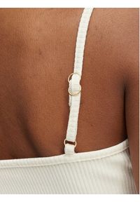 Guess Top E6GP01 KG322 Kremowy Slim Fit. Kolor: kremowy. Materiał: syntetyk #2