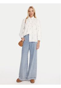 Weekend Max Mara Koszula Gilly 2515111132 Biały Relaxed Fit. Kolor: biały. Materiał: bawełna