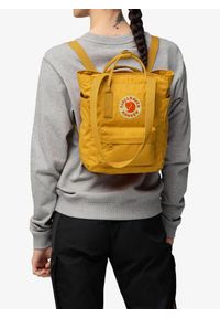 Fjällräven - Plecak miejski Fjallraven Kanken Totepack Mini - ochre. Kolor: żółty