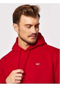 Tommy Jeans Bluza Tjm Fleece DM0DM09593 Czerwony Regular Fit. Kolor: czerwony. Materiał: syntetyk, bawełna #3
