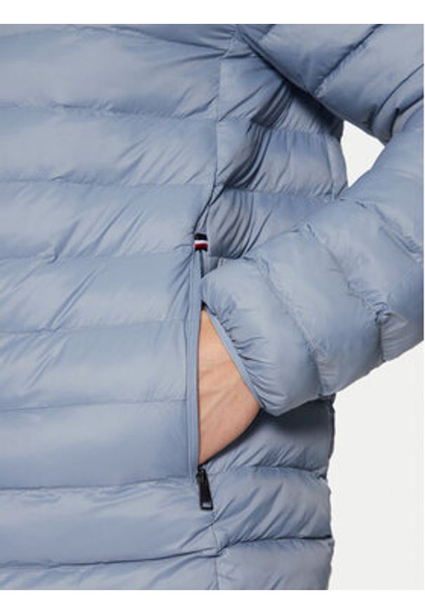 TOMMY HILFIGER - Tommy Hilfiger Kurtka przejściowa MW0MW37634 Niebieski Regular Fit. Kolor: niebieski. Materiał: syntetyk