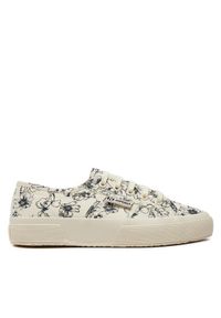 Superga Tenisówki Sketched Flowers 2750 S6122NW Beżowy. Kolor: beżowy