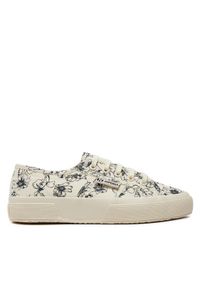 Superga Tenisówki Sketched Flowers 2750 S6122NW Beżowy. Kolor: beżowy. Materiał: materiał #1