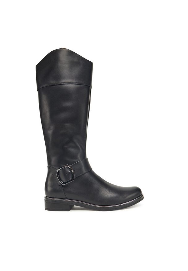 Oficerki Caprice. Kolor: czarny