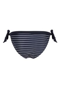 Regatta - Dół Od Bikini Damski W Paski Flavia String. Kolor: biały, niebieski, wielokolorowy. Wzór: paski