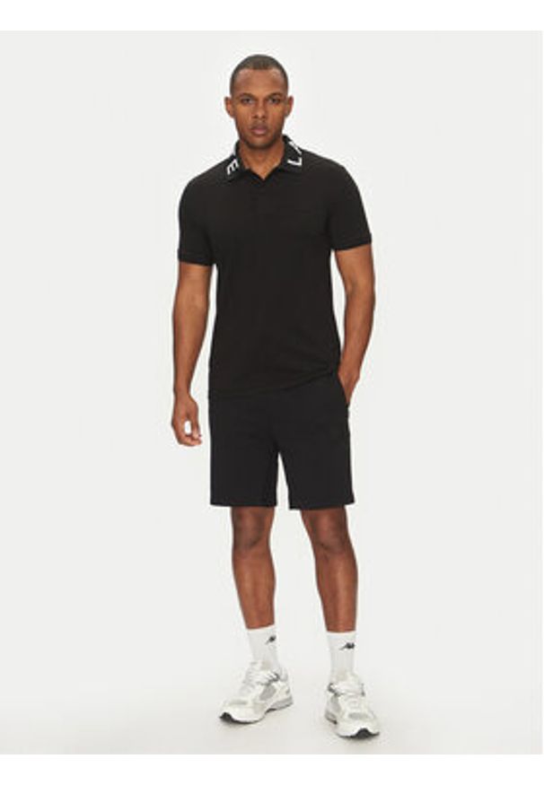 Lacoste Polo PH9538 Czarny Slim Fit. Typ kołnierza: polo. Kolor: czarny. Materiał: bawełna