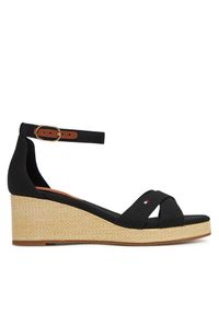 TOMMY HILFIGER - Espadryle Tommy Hilfiger. Kolor: czarny