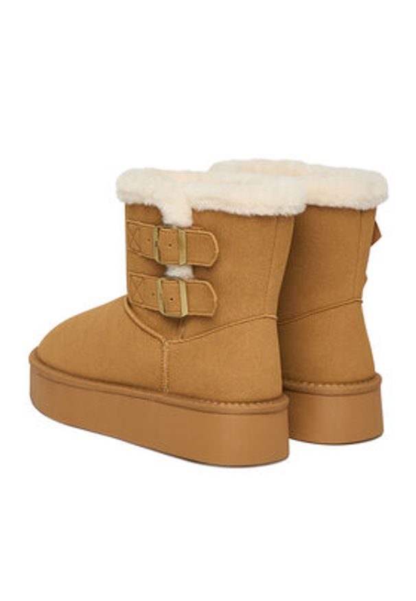 Jenny - JENNY Śniegowce CEO-HDR241212-4 Brązowy. Kolor: brązowy. Materiał: materiał