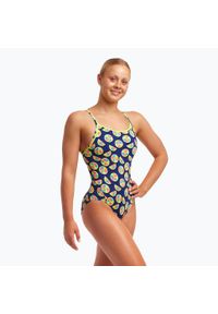 FUNKITA - Strój pływacki jednoczęściowy damski Funkita Diamond Back One Piece. Kolor: żółty, wielokolorowy