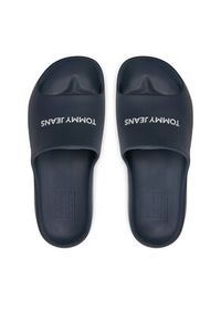 Tommy Jeans Klapki Tjw Chunky Flatform Slide EN0EN02454 Granatowy. Kolor: niebieski. Materiał: syntetyk #3