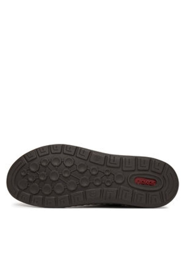 Rieker Półbuty B2460-25 Beżowy. Kolor: beżowy. Materiał: nubuk, skóra
