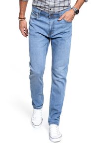 Mustang - SPODNIE MĘSKIE MUSTANG Jeans Bosten Slim Fit Light Blue 1007660 5000 302 #9