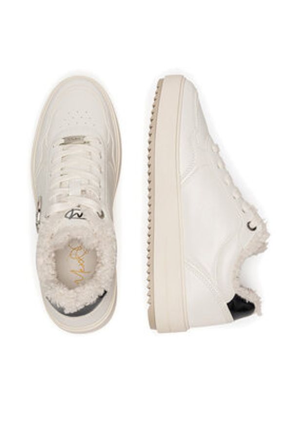 MEXX Sneakersy MI001010143W Biały. Kolor: biały. Materiał: skóra
