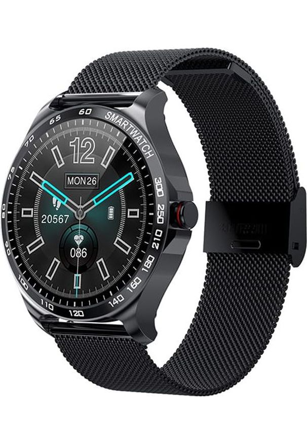 Smartwatch Garett Electronics Women Maya Czarny (MAYA_CZAR_STAL). Rodzaj zegarka: smartwatch. Kolor: czarny