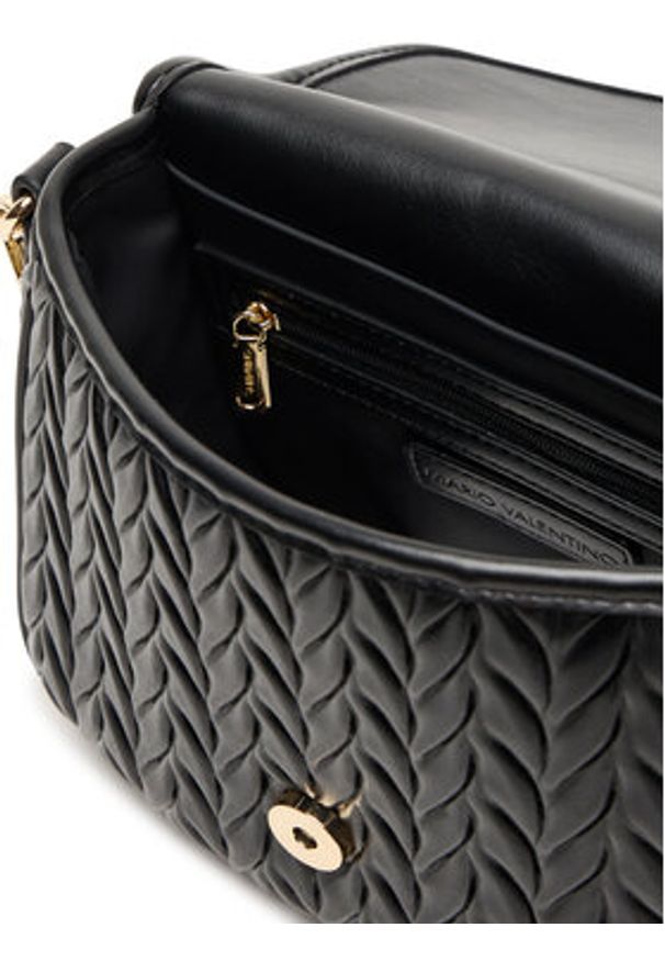 VALENTINO - Valentino Torebka Fania Re VBS9AB09 Czarny. Kolor: czarny. Materiał: skórzane