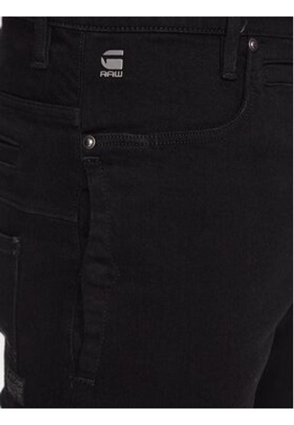 G-Star RAW - G-Star Raw Jeansy D05385-B964-A810 Czarny Slim Fit. Kolor: czarny