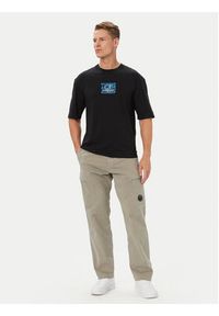 C.P. Company T-Shirt 21CMTS180A110579W Czarny Comfort Fit. Kolor: czarny. Materiał: bawełna #4