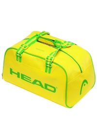 Head torba sportowa 4 Majors Club Bag yellow. Kolor: żółty. Materiał: materiał