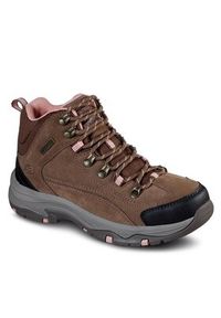 skechers - Skechers Trapery Trego Alpine Trail 167004/BRTN Brązowy. Kolor: brązowy. Materiał: zamsz, skóra #3