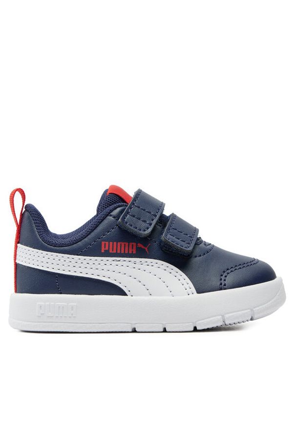 Puma Sneakersy Courtflex V3 Inf 310252 03 Granatowy. Kolor: niebieski. Materiał: syntetyk