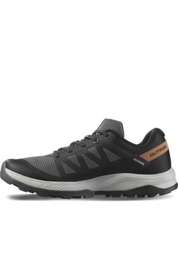 salomon - Salomon Trekkingi Outrise W L47219300 Szary. Kolor: szary. Materiał: materiał