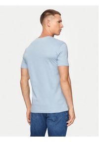 GANT - Gant T-Shirt Shield 2003185 Niebieski Slim Fit. Kolor: niebieski. Materiał: bawełna #4