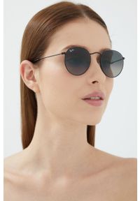Ray-Ban - Okulary 0RB3447N.002/71.53.D. Kształt: okrągłe. Kolor: szary #1