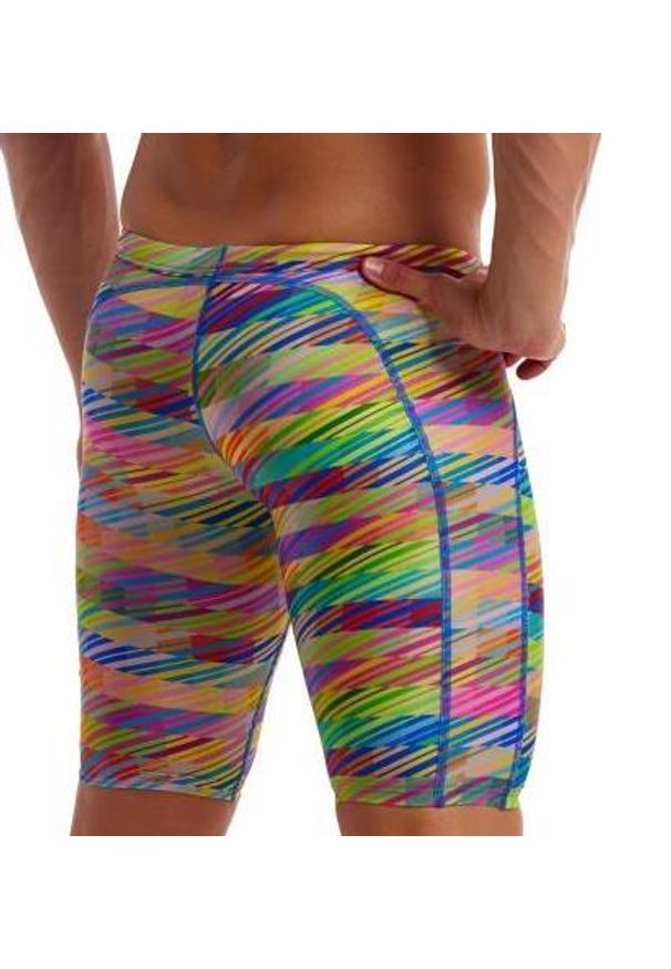 FUNKY TRUNKS - Spodenki do pływania Jammery Funky Trunks Static Stack. Kolor: wielokolorowy