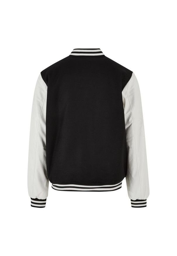 BUILD YOUR BRAND - Kurtka Unisex Old School College Varsity Dla Dorosłych. Kolor: biały, wielokolorowy, czarny