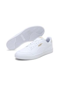 Buty Puma Shuffle Rozmiar 45 Biały - 309668-08. Kolor: biały, beżowy, żółty, wielokolorowy