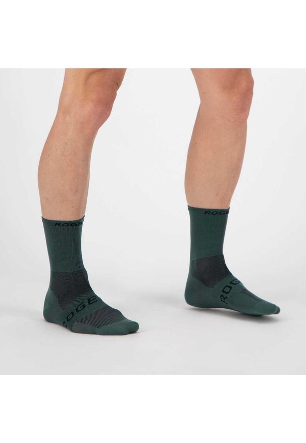 ROGELLI - Skarpetki rowerowe Rogelli RCS-08. Kolor: zielony, fioletowy, brązowy, wielokolorowy, niebieski. Sport: kolarstwo