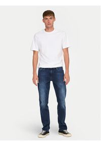 Only & Sons Jeansy 22032697 Granatowy Slim Fit. Kolor: niebieski