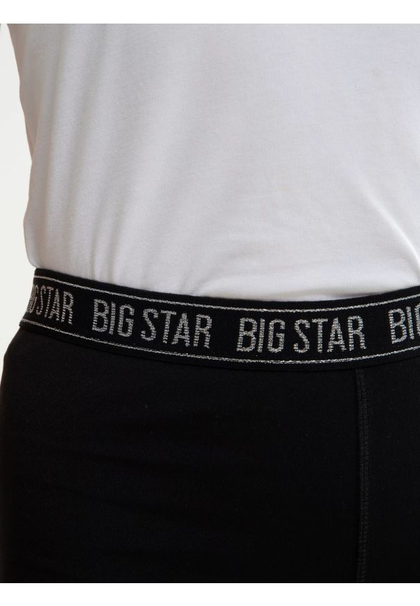 Big-Star - Kolarki dziewczęce czarne Nikolinasa 906. Okazja: na co dzień. Kolor: czarny. Materiał: guma. Długość: krótkie. Sezon: lato. Styl: casual, sportowy
