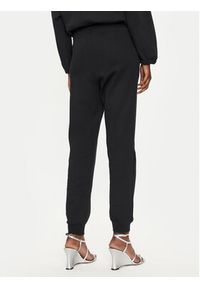 Pinko Spodnie dresowe Felpa 100371 A23C Czarny Regular Fit. Kolor: czarny. Materiał: bawełna #4