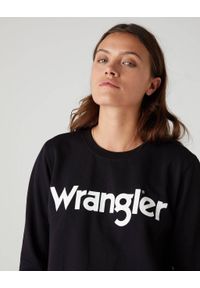 Wrangler - WRANGLER CREW SWEAT DAMSKA BLUZA LOGO BLACK W6Z1HY100 112130855 #4