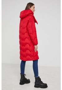Answear Lab kurtka damska kolor czerwony przejściowa. Okazja: na co dzień. Kolor: czerwony. Styl: wakacyjny