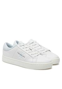 Calvin Klein Jeans Sneakersy Classic Cupsole Lowlaceup Lth Wn YW0YW01444 Biały. Kolor: biały. Materiał: skóra #6